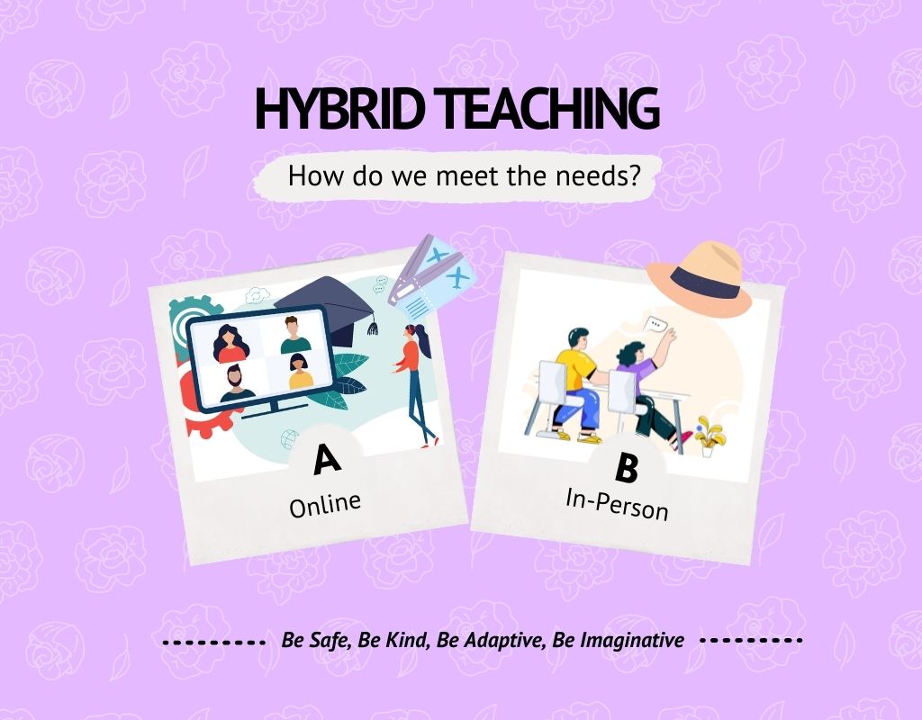 Hybrid Teaching: Be Safe, Be Kind, Be Adaptive, Be Imaginative ...