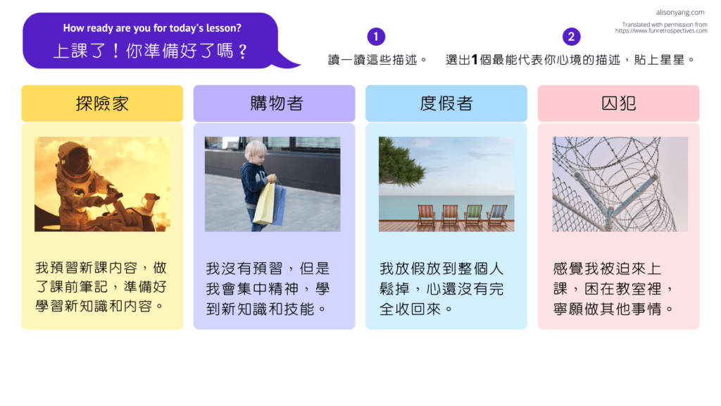 Check-in Activities to Engage Students - alisonyang.com