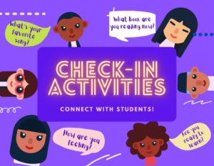 Check-in activities