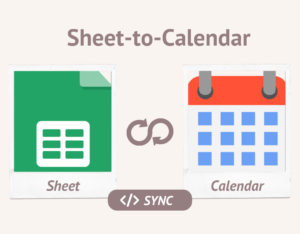 Google sheet to calendar using app script